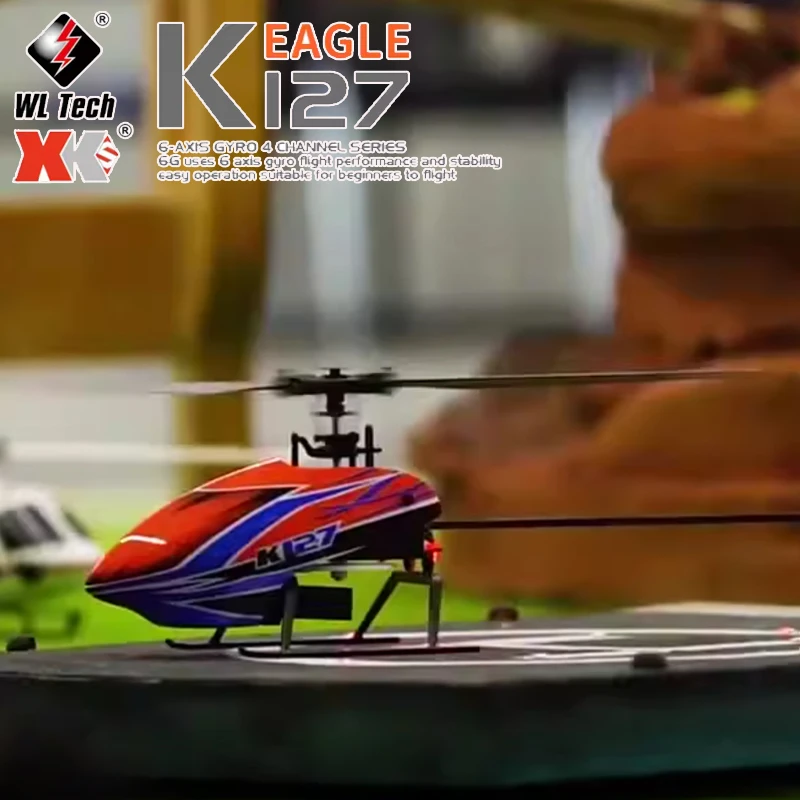 

WLtoys K127 RC Helicopters V911S 2.4G Radio Control Plane Remote Control Airplane 6 Aixs Gyroscope Aircraft Toys for Children