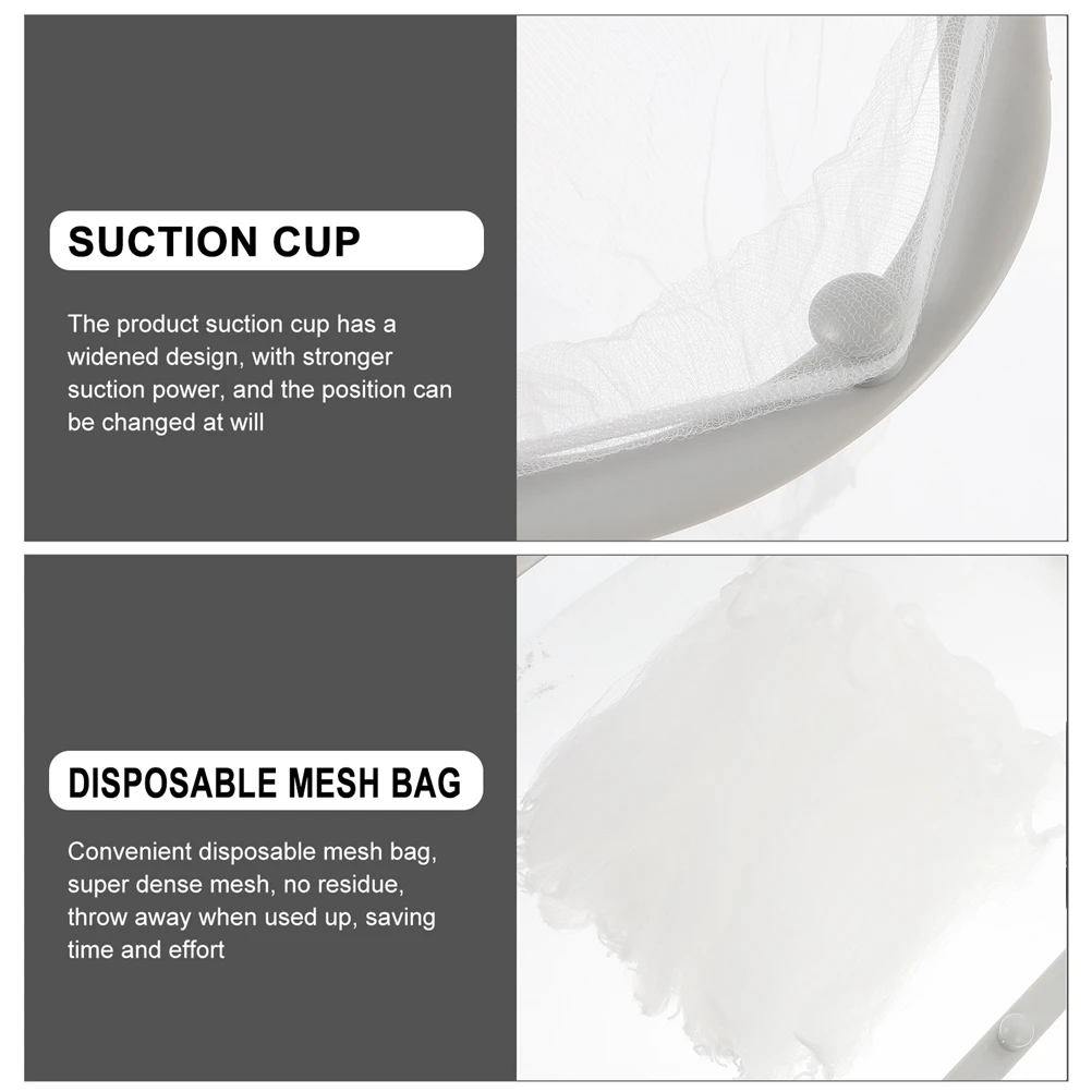 

Набор из 1 шт.: Держатель для мусора для раковины, треугольный дренажный поддон, вместительный фильтр-мешок, простая установка, подходит для узких пространств