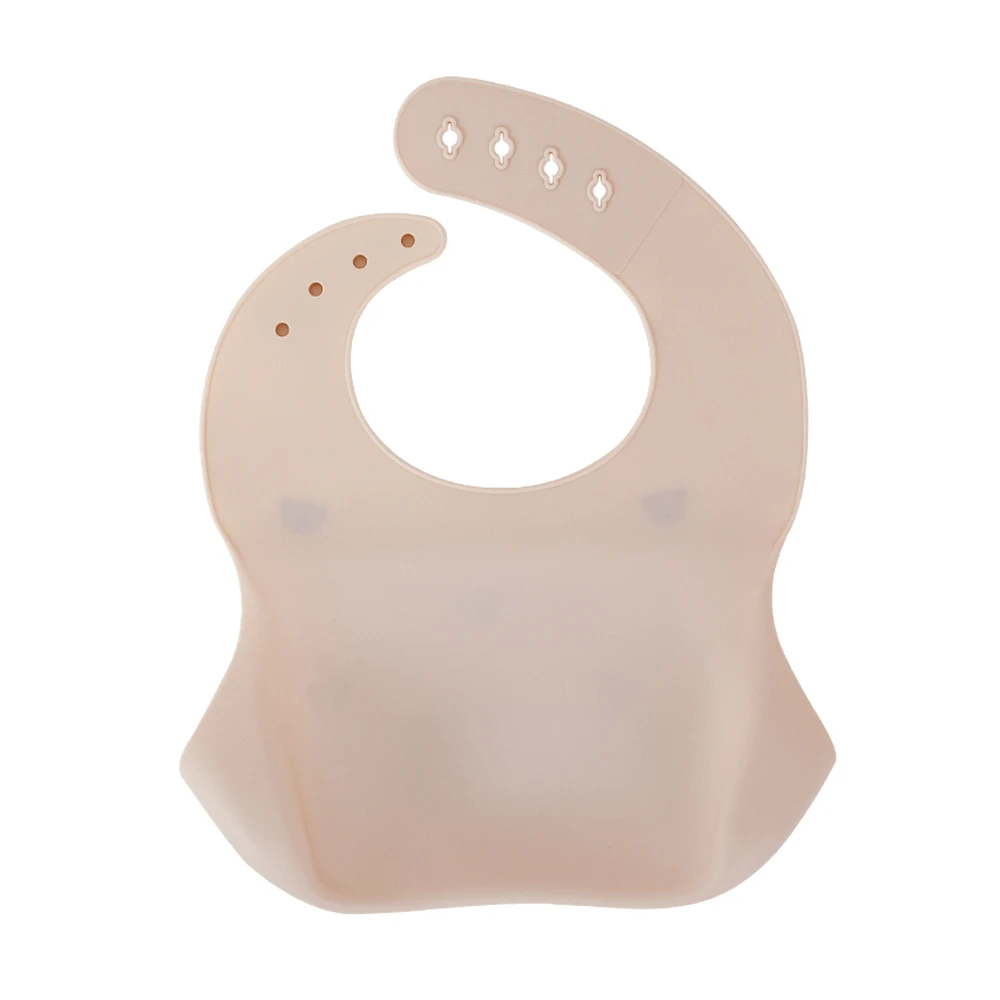 Wasserdichte Lätzchen für Kinder zum Füttern von Babys, Essen, weiches Silikon, Babeast-Cartoon-Druck, verstellbare Baby-Probier-Lätzchen – Detail 19