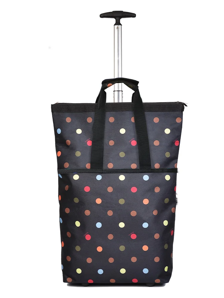 Foldable elderly shopping cart, small cart, tugboat bag, travel storage bag, shopping bag, luggage, luggage, etc