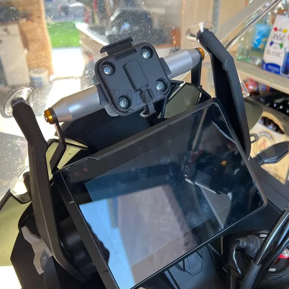 Motorcycle Stand Holder Phone Navigation Bracket For 1290 ADV ADVENTURE SUPER S R 2021-2023 2024 Mobile Phone GPS Plate Bracket