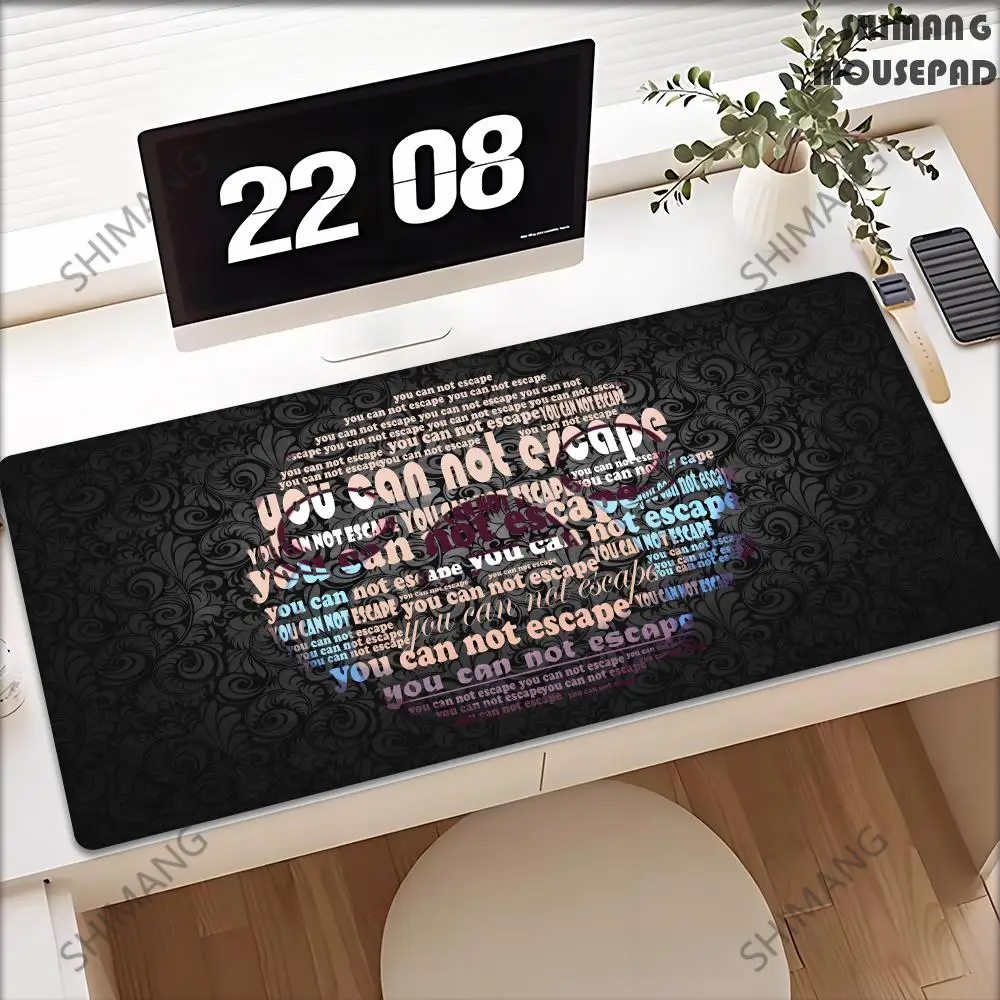 Anime The Binding Of Isaac Mousepad Game Keyboard Lock Edges Mice Pad Computer Accessories Non-slip Deskmats Pc Cabinet Mausepad