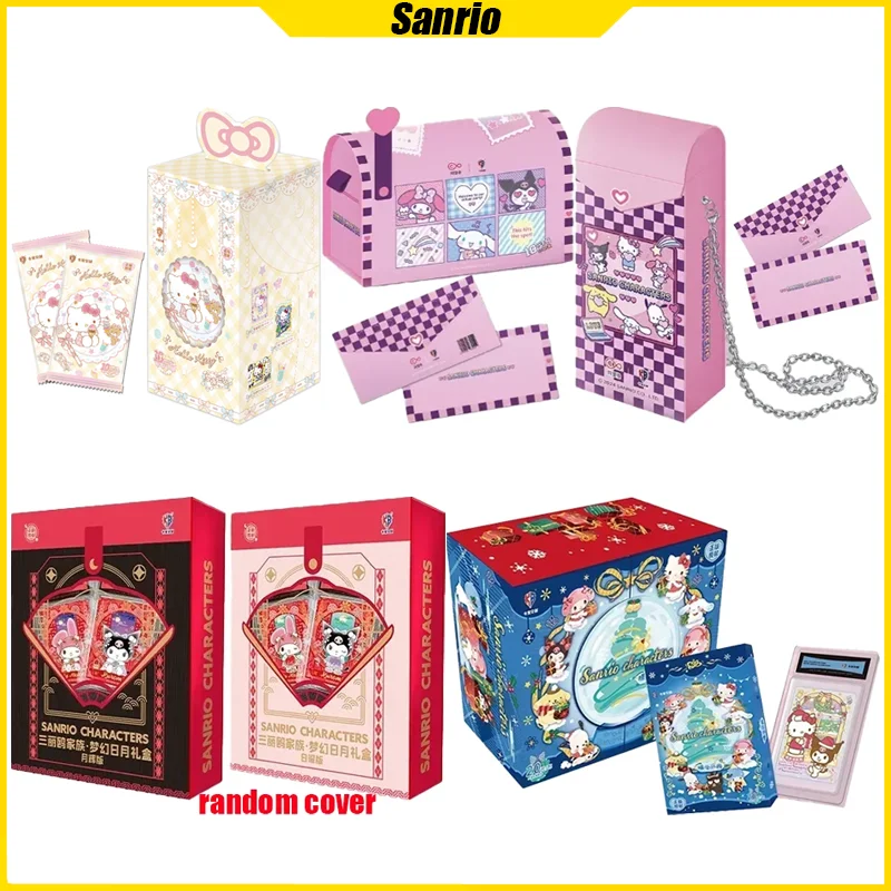 

KABAO 5-10 Sanrio Cards Kitty Polaroid Dream Tour Anime Collection Cards Mistery Box Board Games Toys Birthday Gifts for Kids
