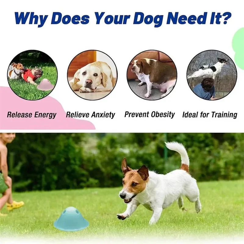 New Dog Chew Toys Dog Interactive Toys Chew Toys Hidden Treats Big Dog Chew Toys Frisbee interactive Puzzle toy Pet Supplies