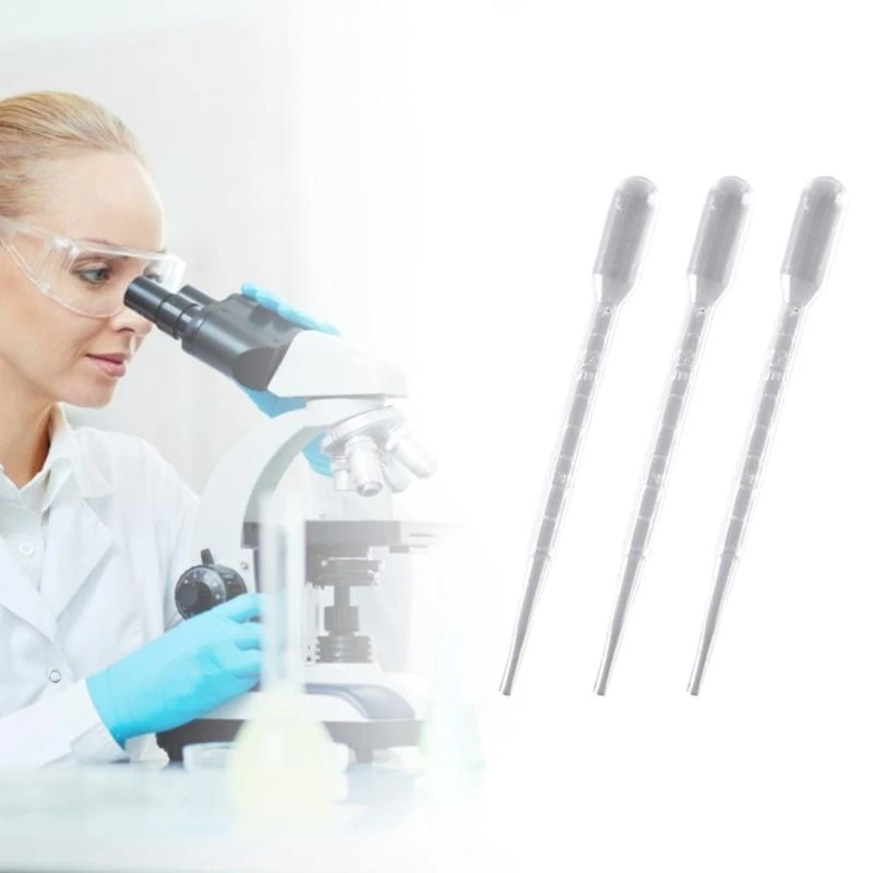 100 Pieces 0.2 0.5 3 5ML Transfer Pipettes Multifunctional Disposable Pipettes Essential Oils Pipette for best sale