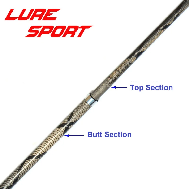LureSport 2.7m 3.9m Surf Rod blank X Cross Carbon Blank Rod Building Component DIY  Fishing Rod Accessory