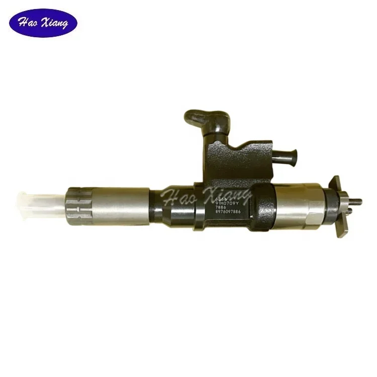 Auto Parts Diesel Fuel Injector Nozzle 8976097866 095000 6366 Common Rail Injector For Isuzu 4HK1 6HK1