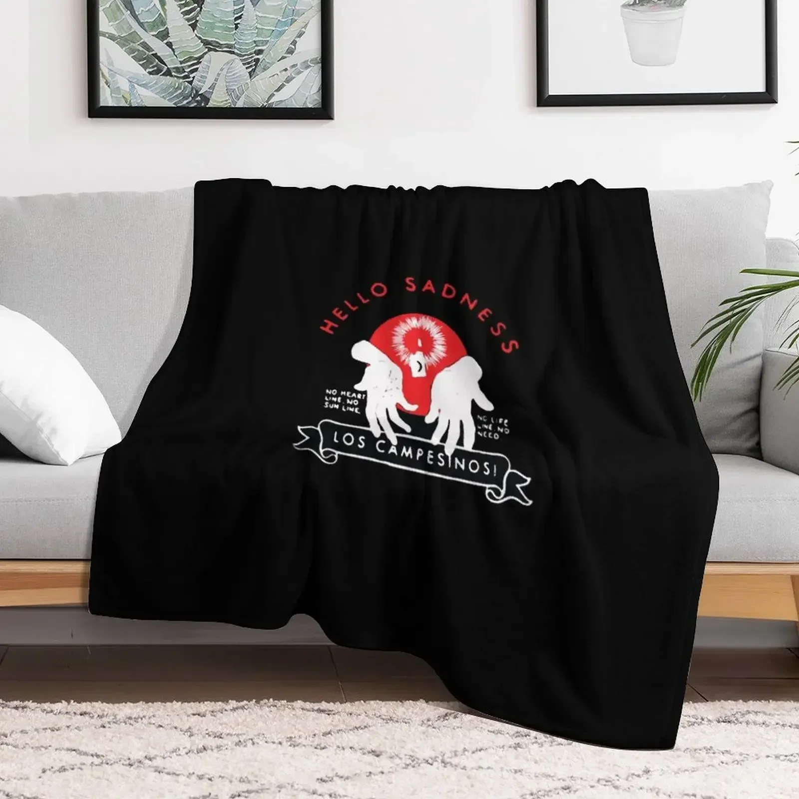 

Los Campesinos 1 Throw Blanket Flannel Fabric wednesday Soft Big Multi-Purpose Blankets Blankets For Bed Luxury Brand Blankets