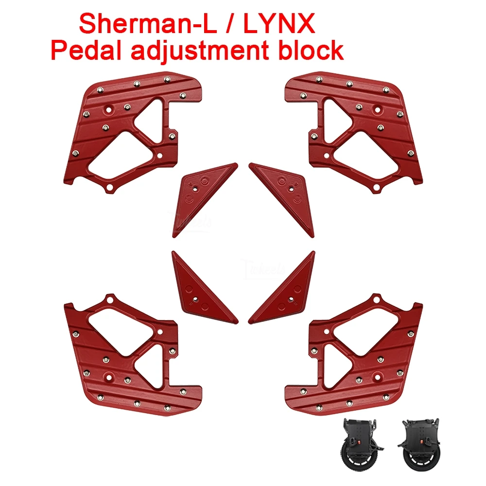 Leaperkim Sherman L  Lynx pedal surface slope adjustment Block CNC Pedal adjust pices