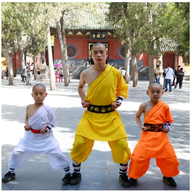 

Traditional Chinese Clothing Men Women Martial Arts Shaolin Wing Chun Suit Kids Kung Fu Wushu Tai Chi Uniforms Cosplay Costume