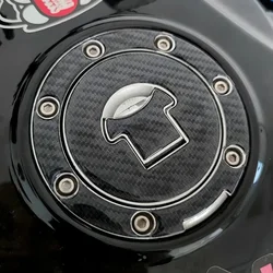 Motorcycle Gas Fuel Cap Cover Protector Sticker for Honda CB600 CB750 CBR600RR 900RR 1000RR (7 Holes)