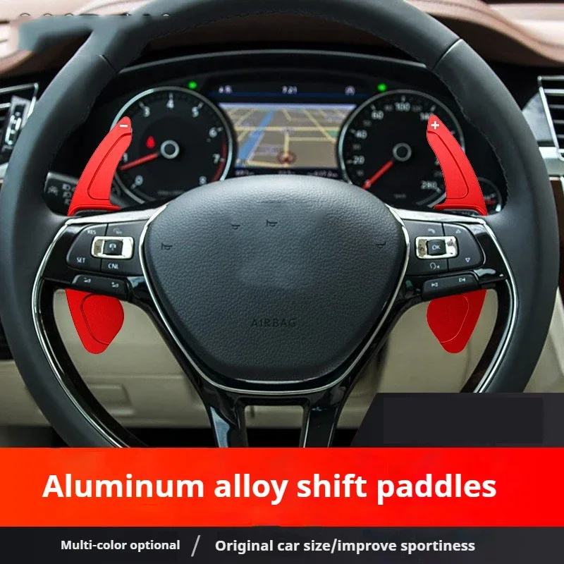 Paddle Extension Car Shifter Paddles For VW Tiguan CC Golf Lamando Scirocco Sharan Touareg Magotan Golf 6 GTI Gran Lavida LAVIDA