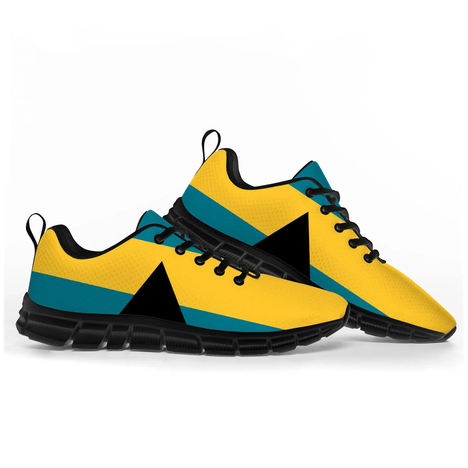 Bahamian-zapatos deportivos con bandera para hombre, mujer, adolescente, niño, zapatillas de deporte casuales, zapatos de pareja personalizados de alta calidad