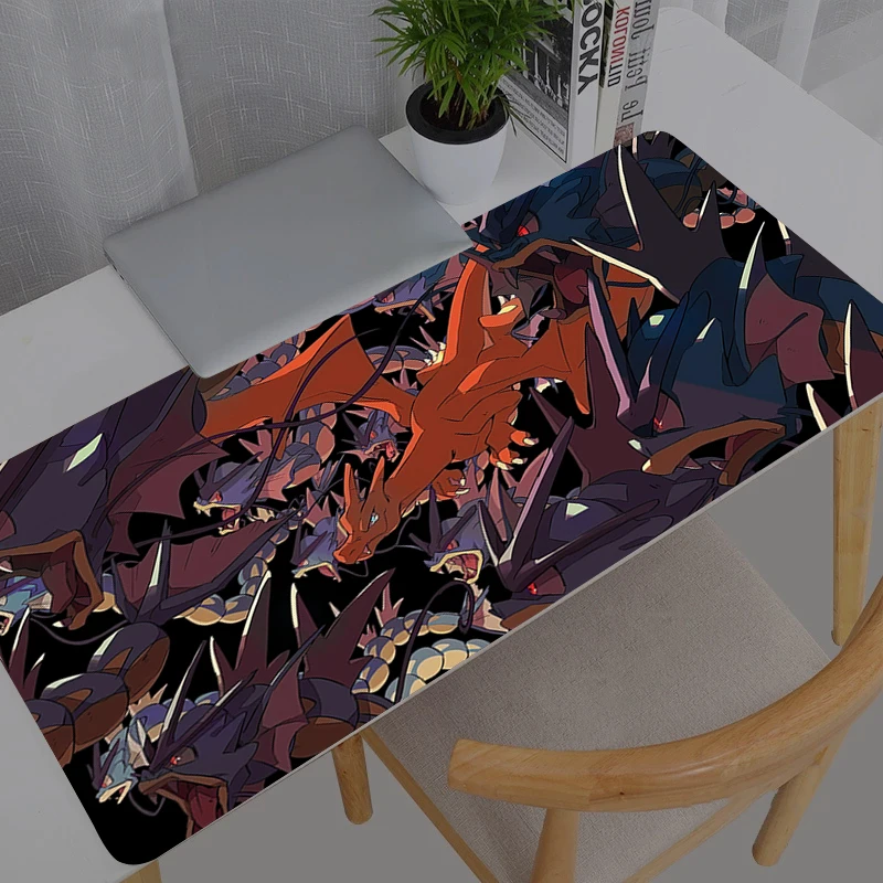 

Mouse Pad Pokemon Pikachu Gaming Large Dywan Gamer Keyboard Desk Mat Table Carpet Mousepad XXL 900x400 For Computer