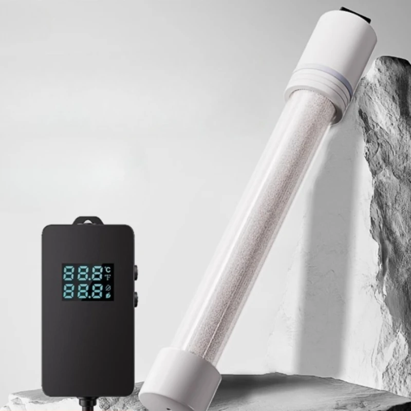 

Aquarium Heating Rod Quartz Dual Prob Fish Tank Heater Rod Underwater Aquariums Heat Rods Fish Bowl Temperature Controller