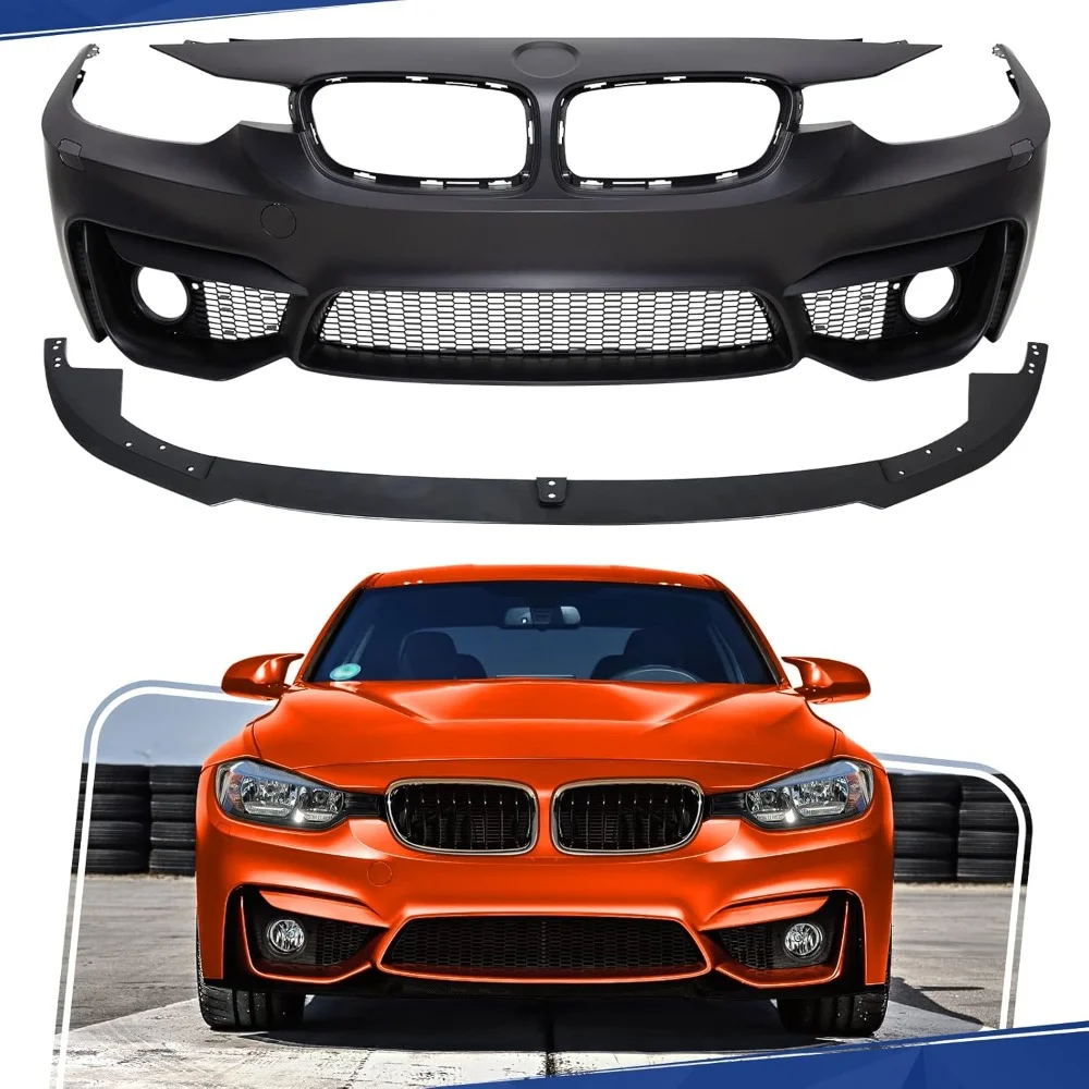 

Запасные части Передний бампер в стиле F80 M3 без отверстий PDC для BMW F30 F31 3 серии 2012-2018 гг., седан-фургон