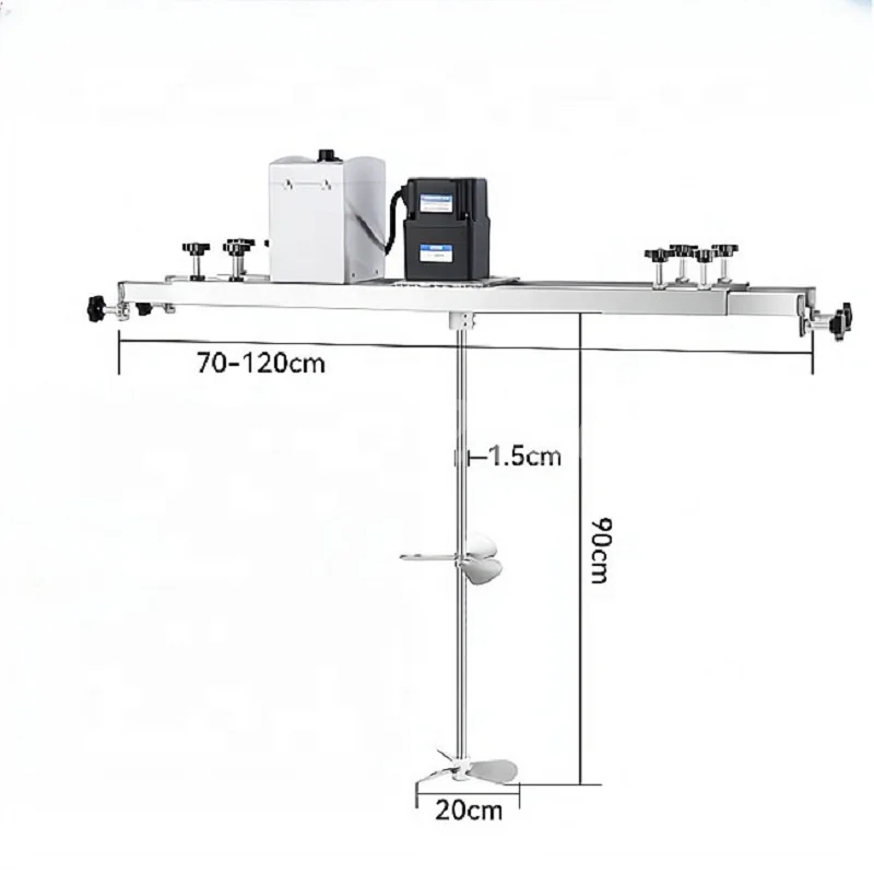 Multifunktionaler Tintenkleber, Farbe, Futter, Teeladen, chemischer Flüssigkeitsmischer, Motor mit unterschiedlicher Leistung, hochwertiger Flüssigrührermischer