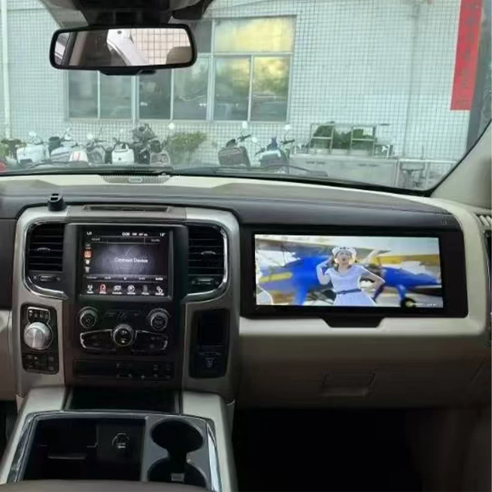 

Car Radio GPS Navigation For Dodge Ram 2013-2018 Passenger Entertainment Stereo Carplay Android Auto Co-pilot Multimedia Player