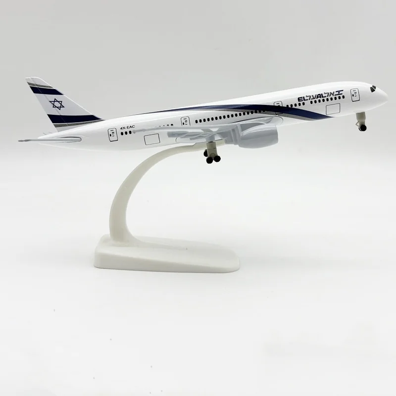 

Scale Aircraft 20cm Israel AIR B787 Airways Metal Child Toy Plane Replica Miniature Airplane Model Collection Model Aircraft