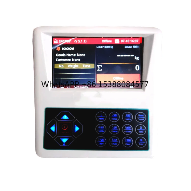 

Weigh-in-motion Scales, Weight Scales System Matched to Wheel Loaders/Excavators/Forklift Electronic Dc3000w Forklift Scale