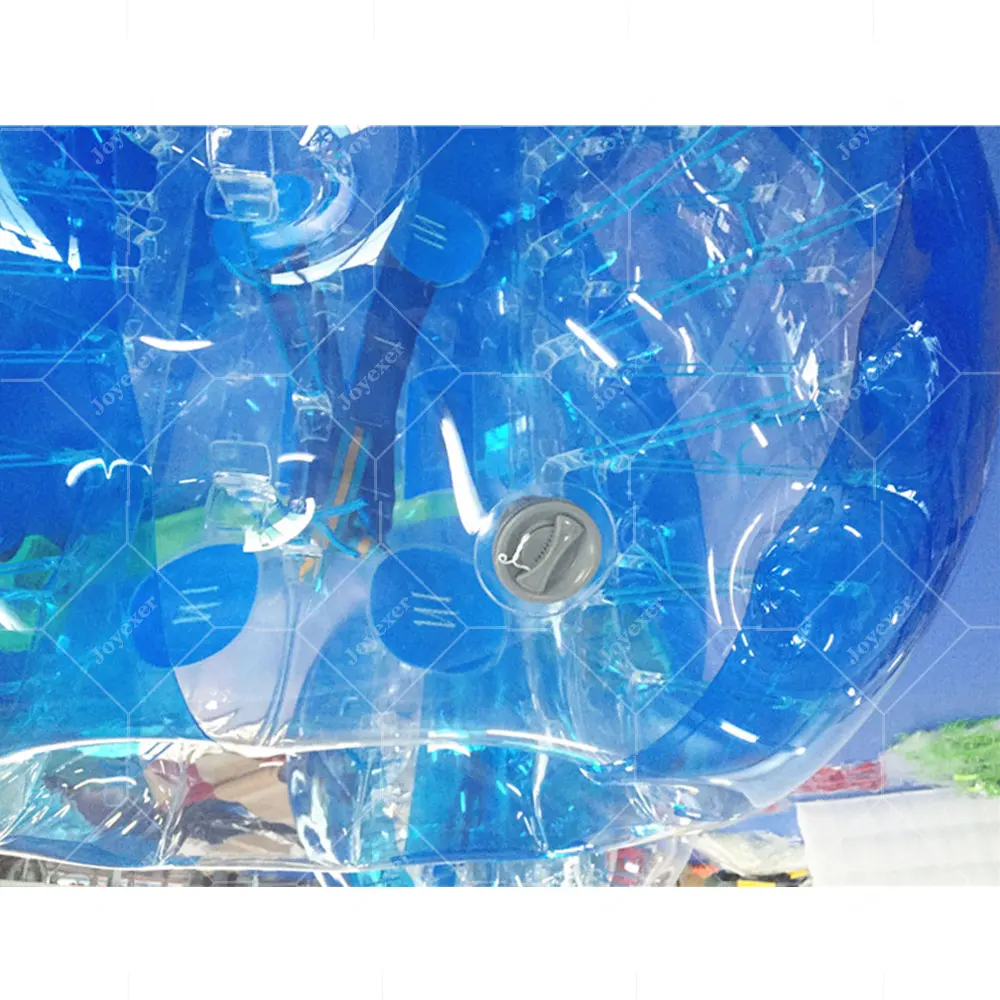 Ballon de football à bulles d'intérieur humain, ballon de pare-chocs gonflable en PVC avec pompe, vente en gros