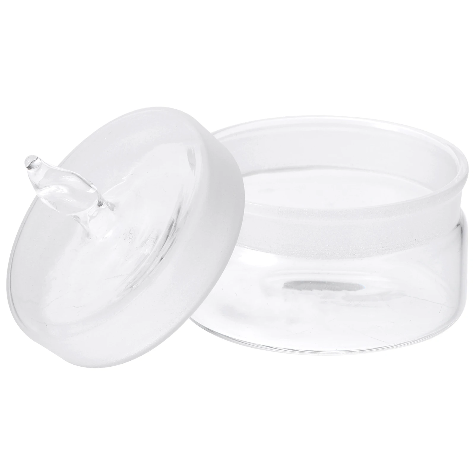 

1Pcs Low Flat Form Weighing Bottle 60 X 30Mm Clear Glass Laboratory Bottle for Sample Testing and Aroma Preservation