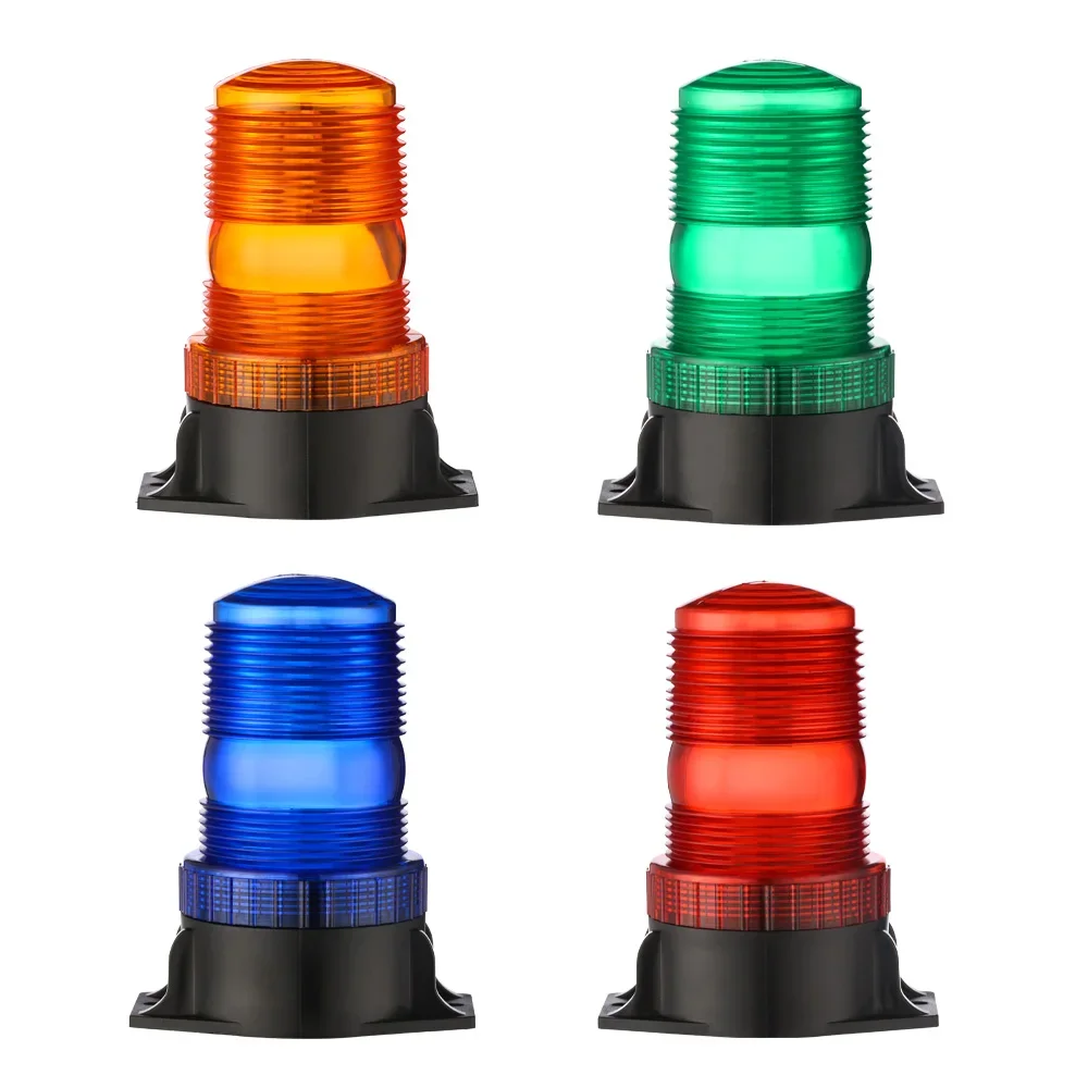 

LED High Power Emergency Warning Flash Strobe Light Beacon for Forklift Truck School Bus Amber Blue Red