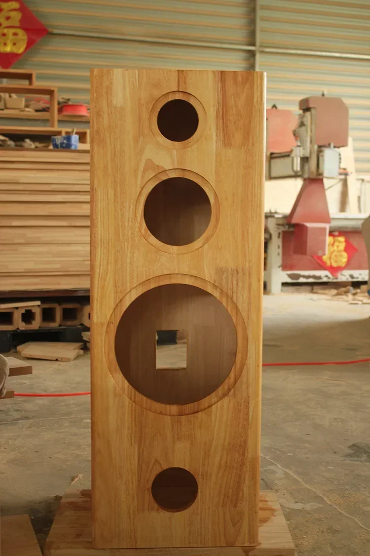 Z-201 Two Frequency Three Frequency Empty Box Floor Box Solid Wood Speaker Drawing Custom Dovetail Tenon Mortise Structure