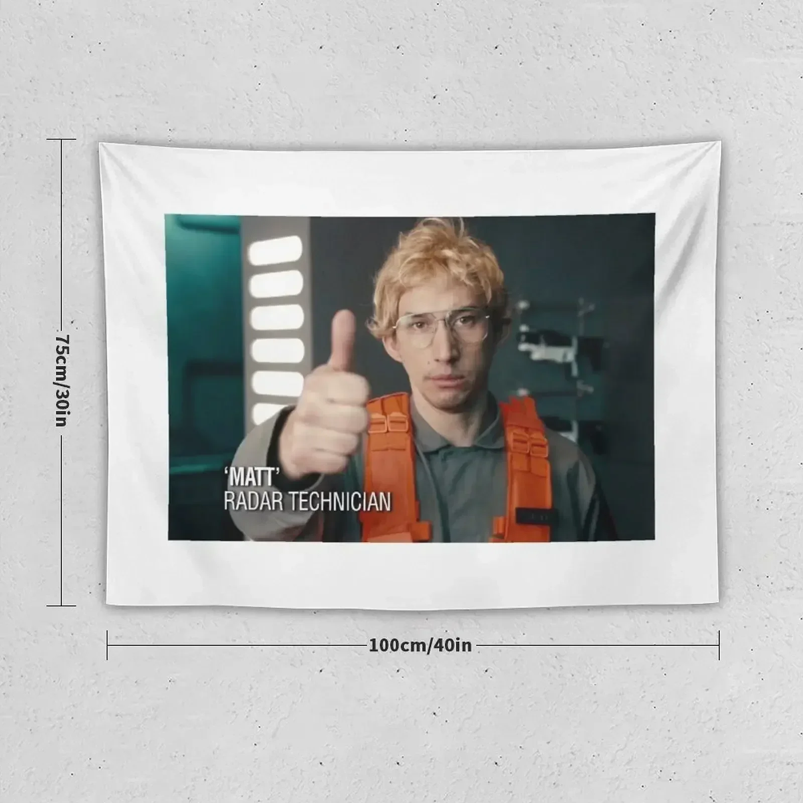 Matt the Radar Technician Tapestry Home Decoration Accessories Anime Decor Decorative Wall Murals Tapestry