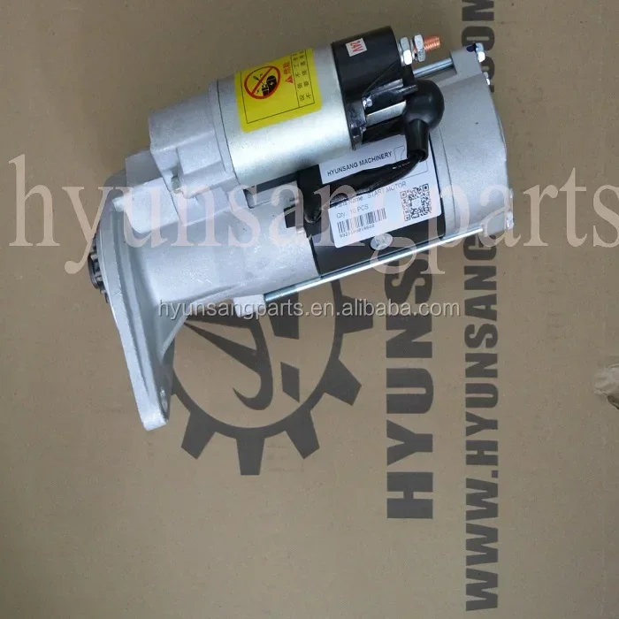 Excavator Parts Hyunsang Start Motor B220502000004 B220299000085 B220501000292