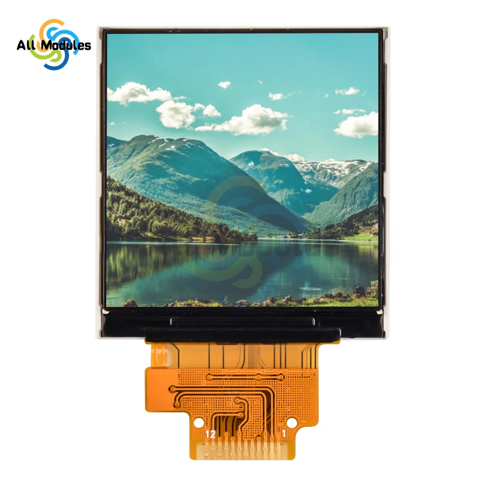 Layar LCD TFT 1.54/1.14 Inci IPS ST7789 ST7789V Drive IC SPI HD TFT LCD Layar Tampilan Warna