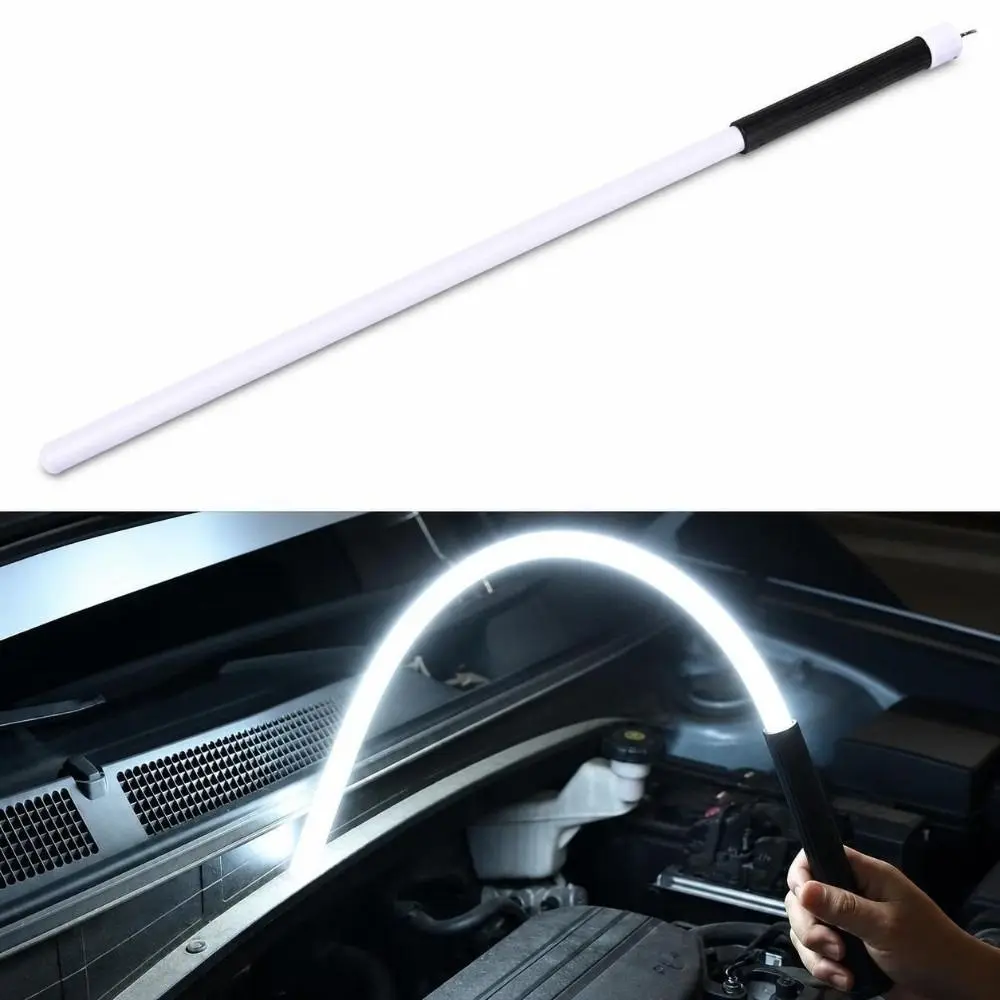 High Lumens LED Flashlight Stick Colorful Rechargeable Bendable LED Light Bar Silicone Long Battery Life