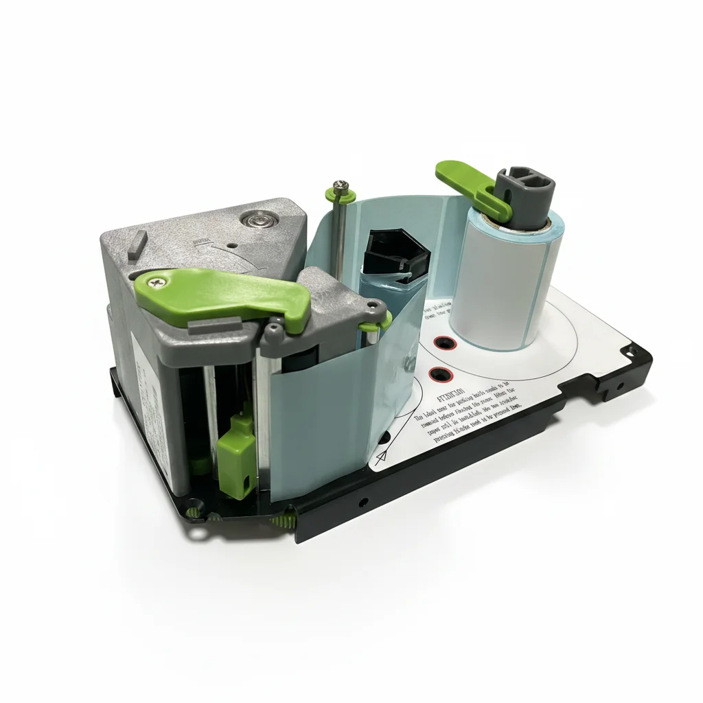 Electronic Scale Printer Self-service Thermal Label Printer with Peel-off Function Self-service Kiosk Printer 58mm Label Printer