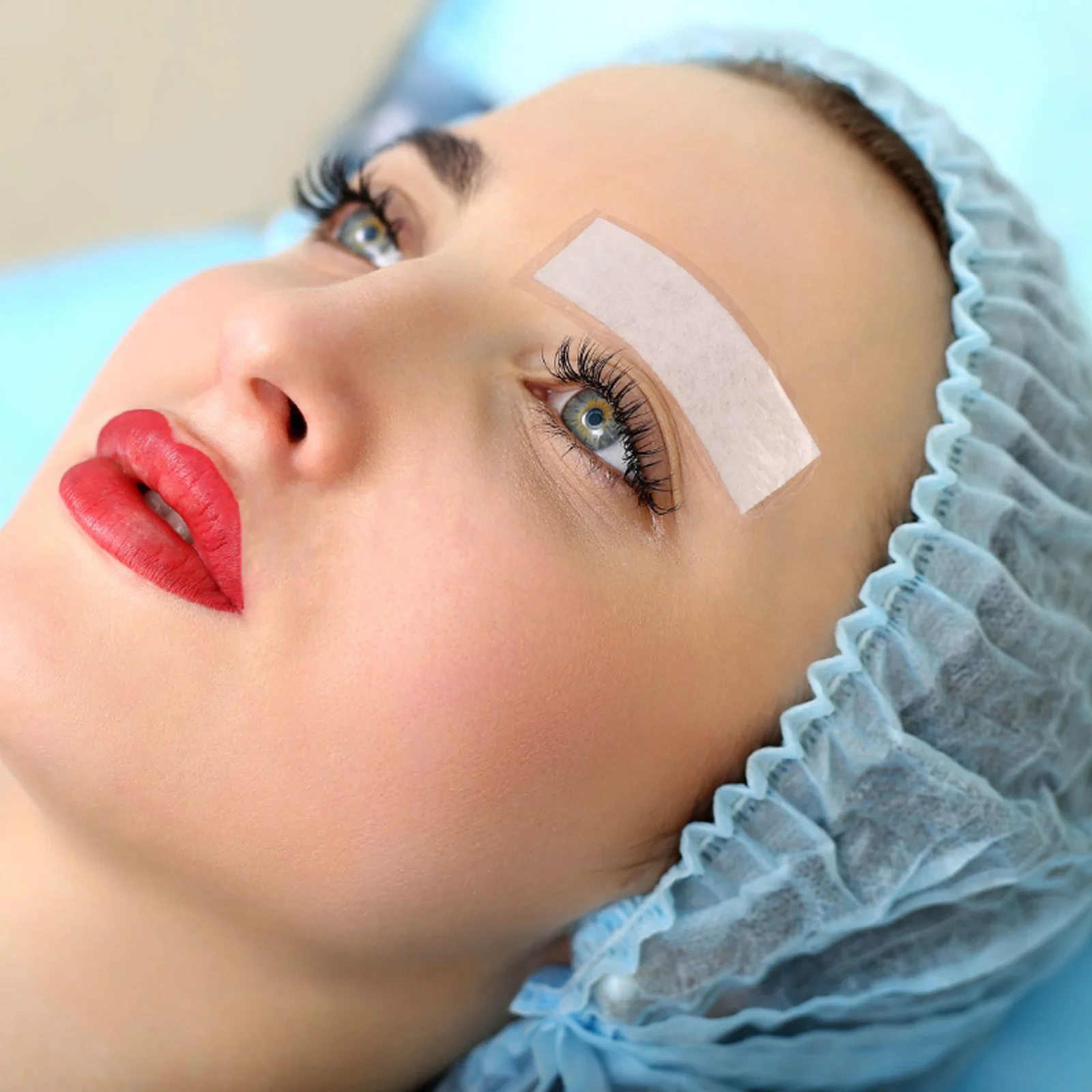 Parche impermeable de 20 piezas, tela no tejida transpirable, envoltura para la nariz, lavado de cara, resistente al sudor, alta adherencia