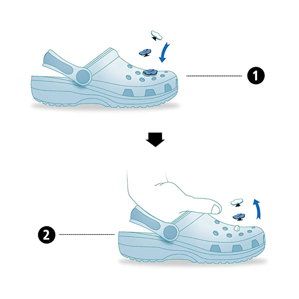 MINISO 10pcs Disney Mickey Shoe Decorations Shoe Accessories Charms For Clogs Bogg Bag Bubble Slides Sandals image 6