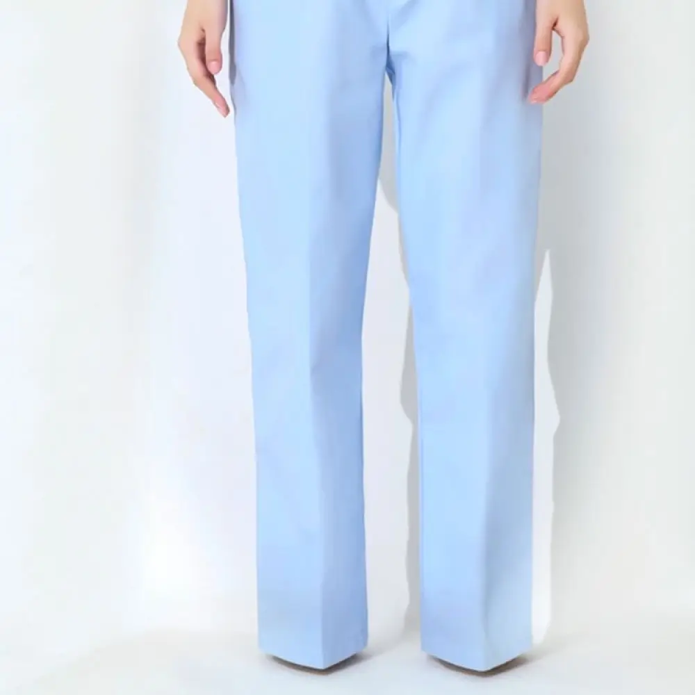 All Season Scrub Trousers Elastic Waist Unisex Medical Work Pants For Nursing Beauty Spa Professional Uniforms