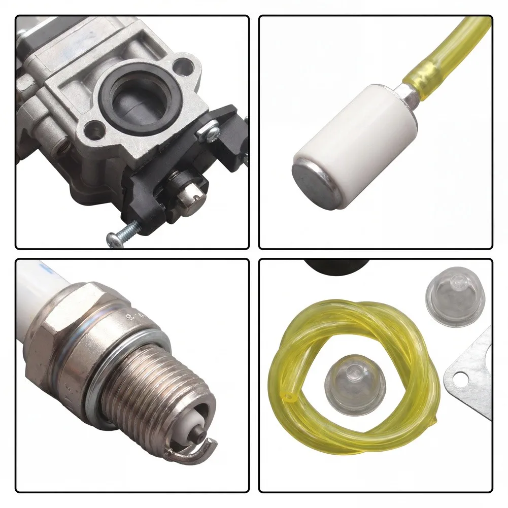 Earth Auger Replacement Part 51.7CC Engine Carburetor Metal Construction Build Enhanced Responsiveness For Outdoor Construction