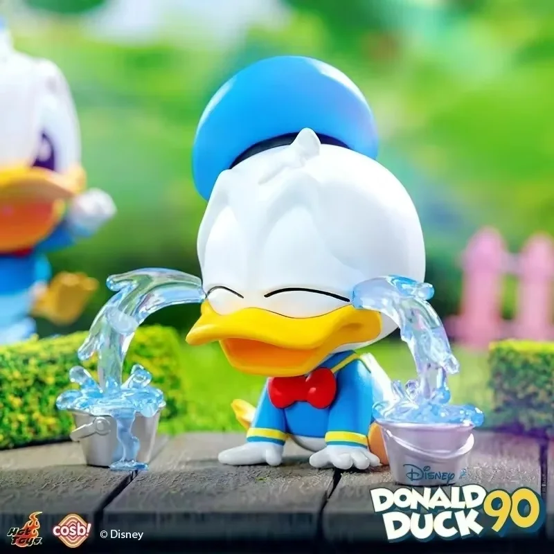 Genuine Disney Donald Duck 90th Anniversary Series Blind Box Mysterious Box Toys Collection Decor Guess Bag Kids Holiday Gifts