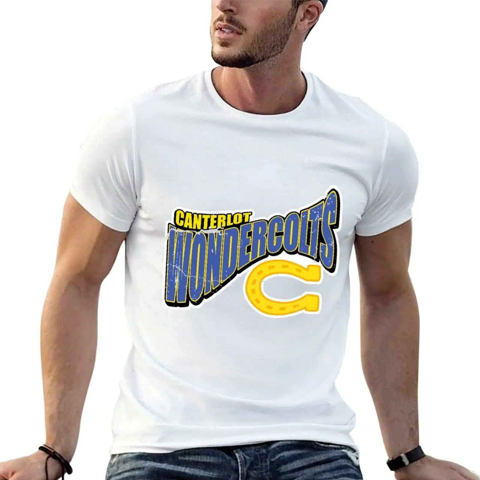 

canterlot wondercolts T-Shirt funny t shirts cotton printed t shirts for man T-Shirt