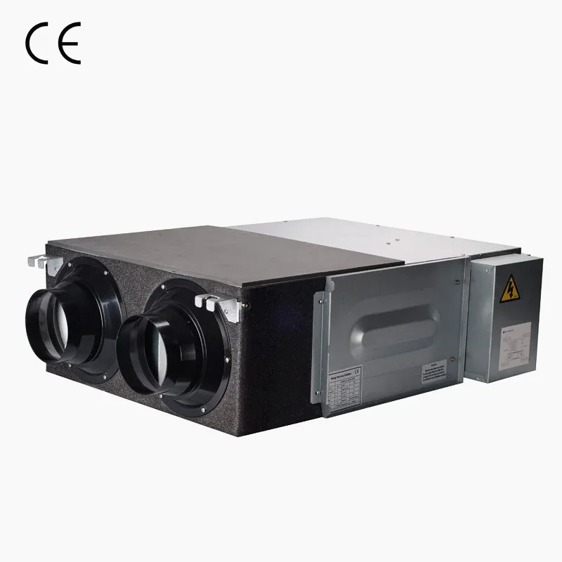 250 M3/H Commercial Central Conditioning Hrv/Erv Heat Recovery Ventilation System Air Ventilator