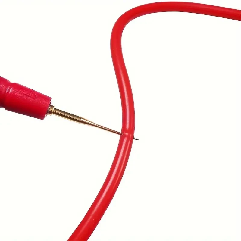 

Набор силиконовых тестовых проводов для мультиметра со сменными игольчатыми зажимами, зажимами типа «крокодил» и 4-мм штекерами типа «банан» для тестирования, кабель P1308D, 24 шт.