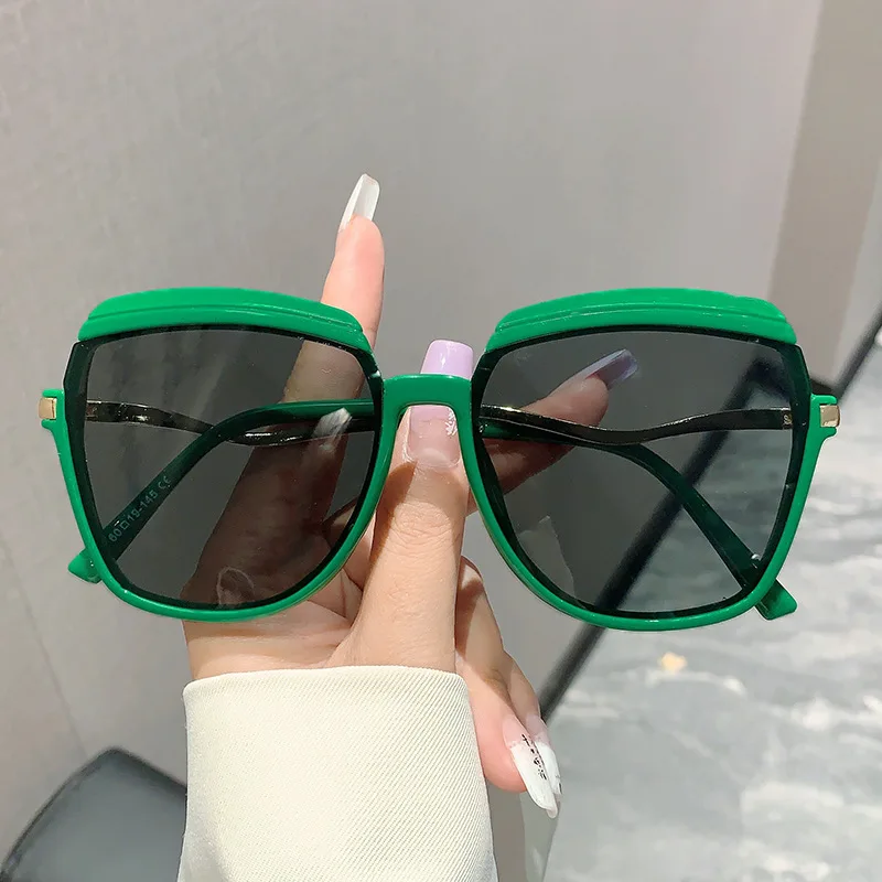 Fashion Vintage Luxury Brand Designer Irregular Sunglasses Women For Men Sun Glasses Punk Popular Oversized Big Frame Shades