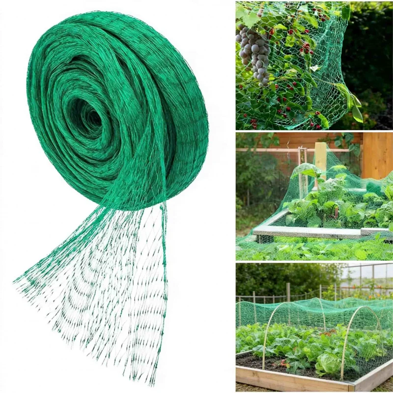 

Bird-proof Fence Plant Flower Insect Protection Net Vegetable Special Bird Repellent Net1Sheet-mounted Grid-shaped Garden Protec