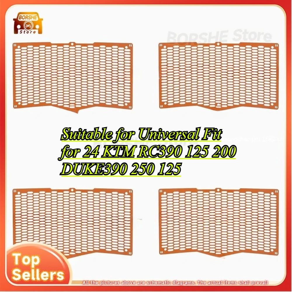 

Suitable for Universal Fit for 24 KTM RC390 125 200 DUKE390 250 125 Radiator Guard Heat Shield Cover
