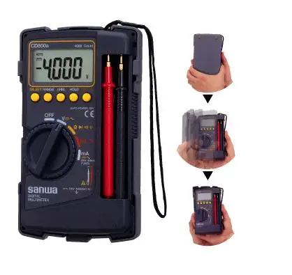 CD800a Digital Multimeter Electrical Capacitance Frequency Measurement