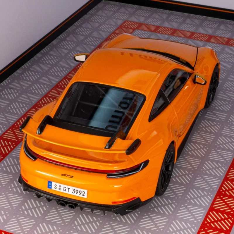

Bburago 1:24 Porsche 911 GT3 раллийный автомобиль из сплава, статическая модель украшения, игрушка, богатые детали, тонкая работа и хорошее качество