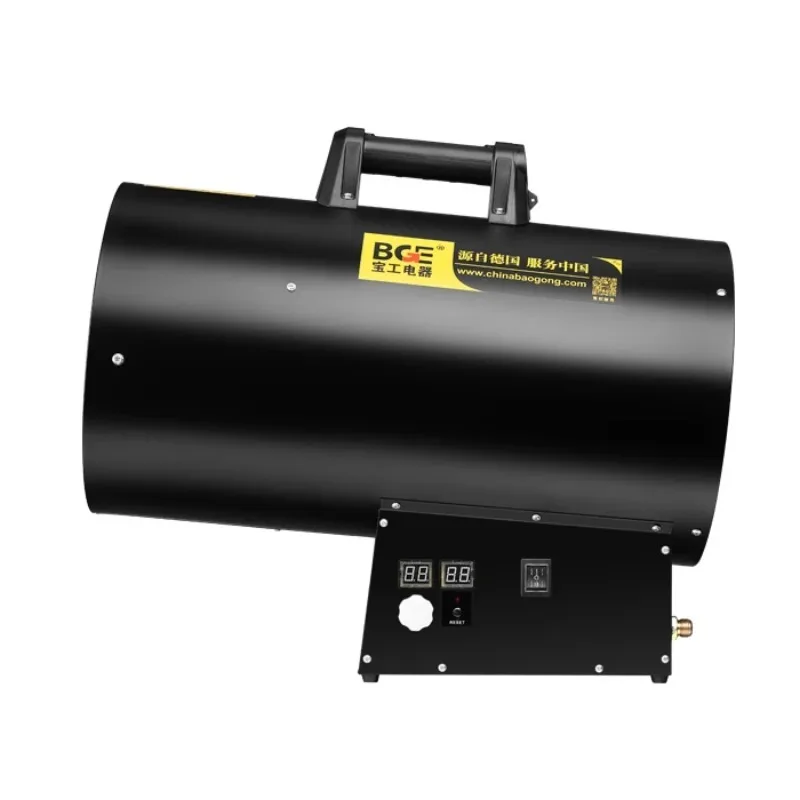 55KW Industry Portable Wood Drying LPG Propane Gas Forced Air Heater Electrical Indoor Infrared Wall Mounted Room Heater Garage