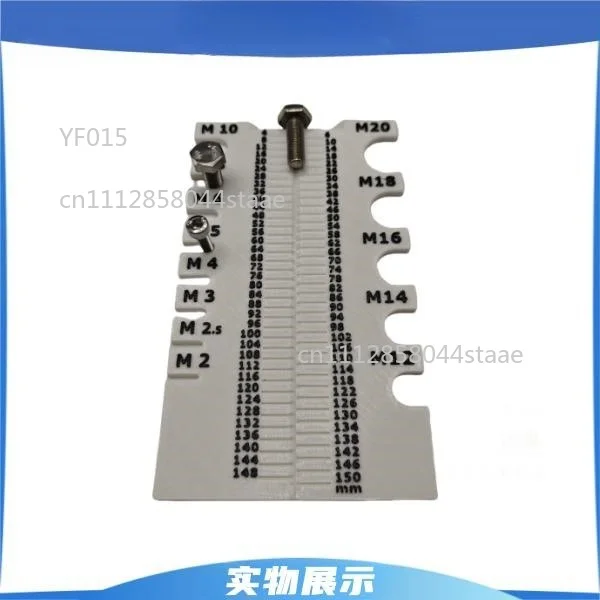 Metric Screw Bolt Measuring Tool Range M2-M20 Max 150mm Measuring Gauge