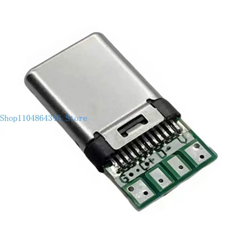 5asd Speed Data Transfer Type C Connector Socket With Soldered Wire Structure Minimizing Loss For Video Editing Tasks
