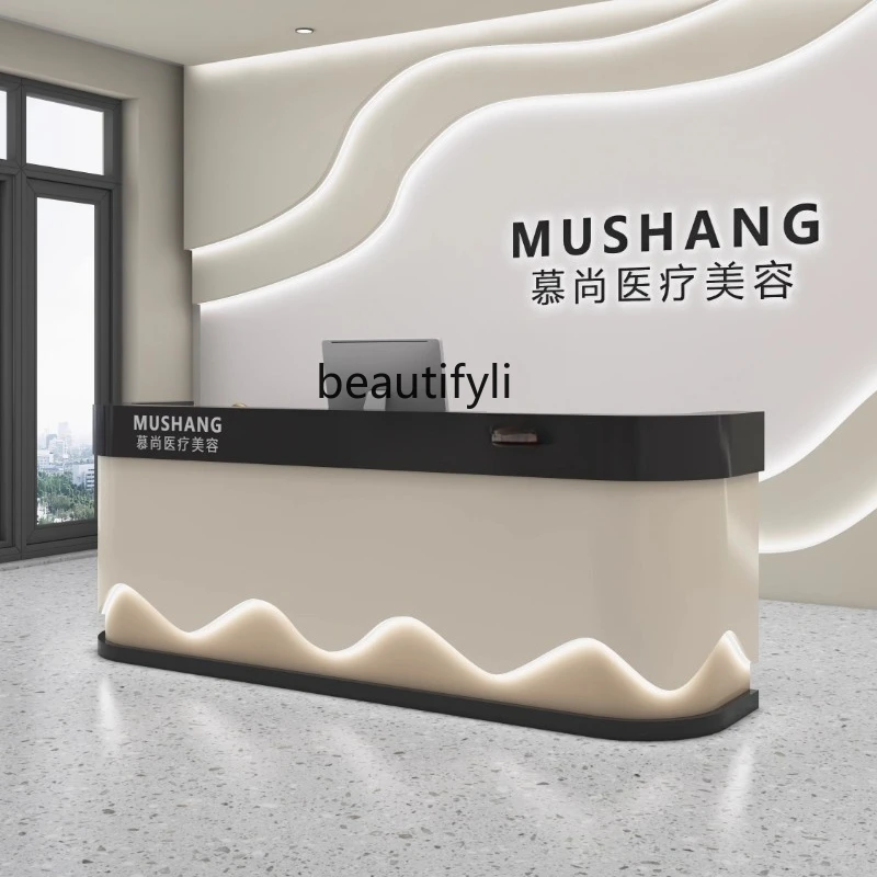 

Arc beauty salon checkout page training institution dance room education company reception desk bar